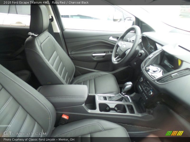 Ruby Red / Charcoal Black 2018 Ford Escape Titanium 4WD