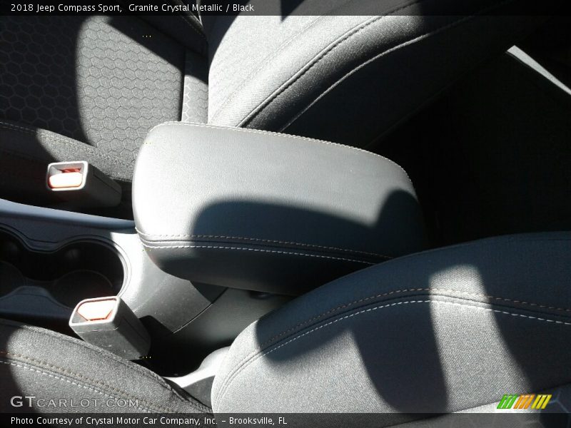 Granite Crystal Metallic / Black 2018 Jeep Compass Sport