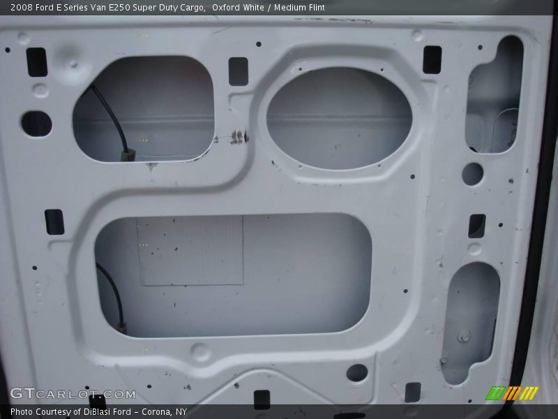Oxford White / Medium Flint 2008 Ford E Series Van E250 Super Duty Cargo