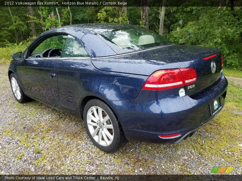 Horizon Blue Metallic / Cornsilk Beige 2012 Volkswagen Eos Komfort