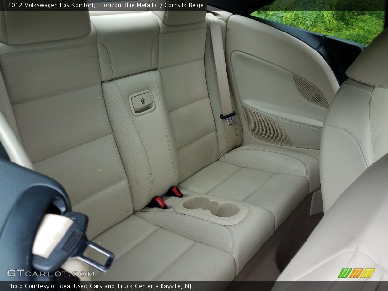 Horizon Blue Metallic / Cornsilk Beige 2012 Volkswagen Eos Komfort