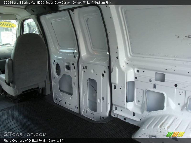 Oxford White / Medium Flint 2008 Ford E Series Van E250 Super Duty Cargo