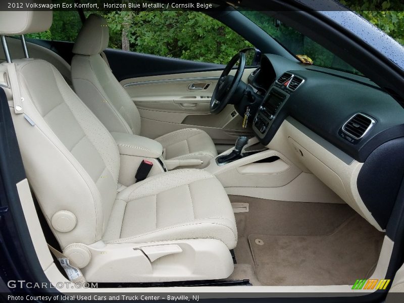 Horizon Blue Metallic / Cornsilk Beige 2012 Volkswagen Eos Komfort