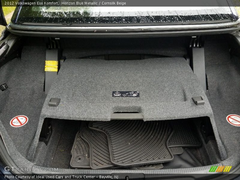 Horizon Blue Metallic / Cornsilk Beige 2012 Volkswagen Eos Komfort