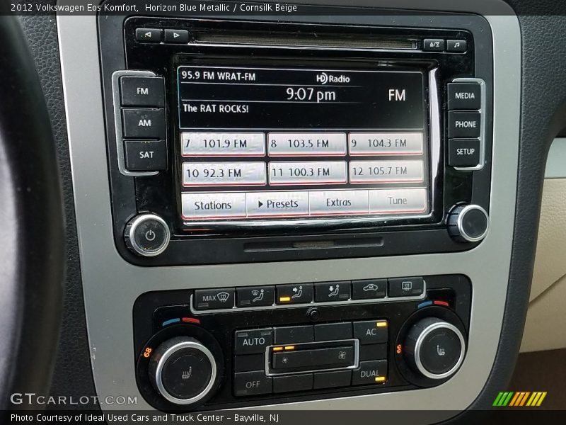 Horizon Blue Metallic / Cornsilk Beige 2012 Volkswagen Eos Komfort