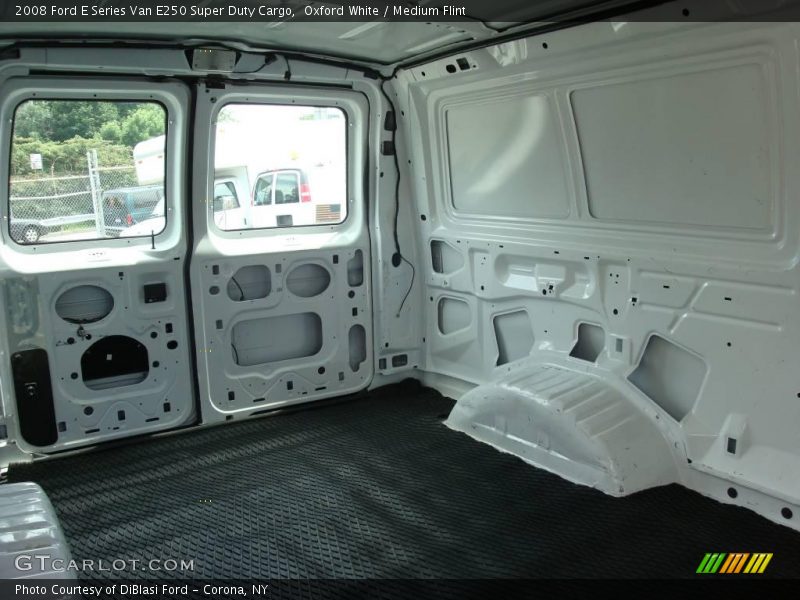 Oxford White / Medium Flint 2008 Ford E Series Van E250 Super Duty Cargo