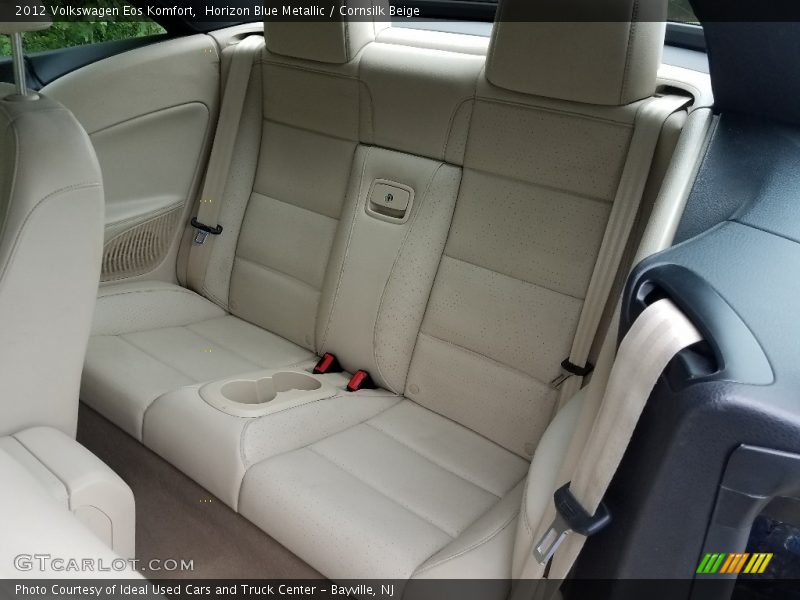 Horizon Blue Metallic / Cornsilk Beige 2012 Volkswagen Eos Komfort