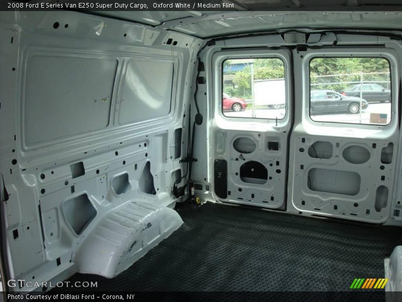 Oxford White / Medium Flint 2008 Ford E Series Van E250 Super Duty Cargo
