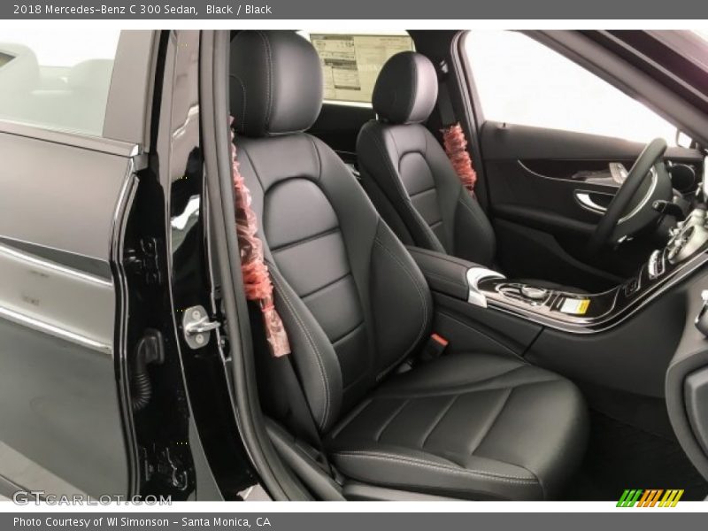 Black / Black 2018 Mercedes-Benz C 300 Sedan