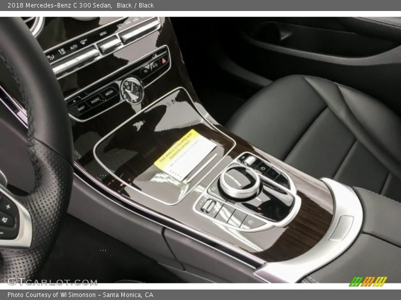 Black / Black 2018 Mercedes-Benz C 300 Sedan