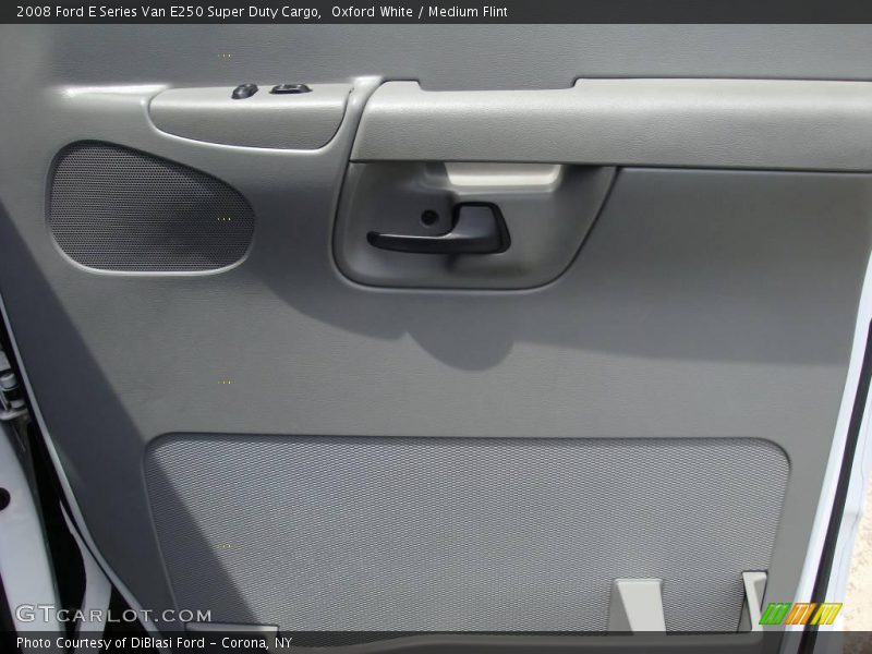 Oxford White / Medium Flint 2008 Ford E Series Van E250 Super Duty Cargo