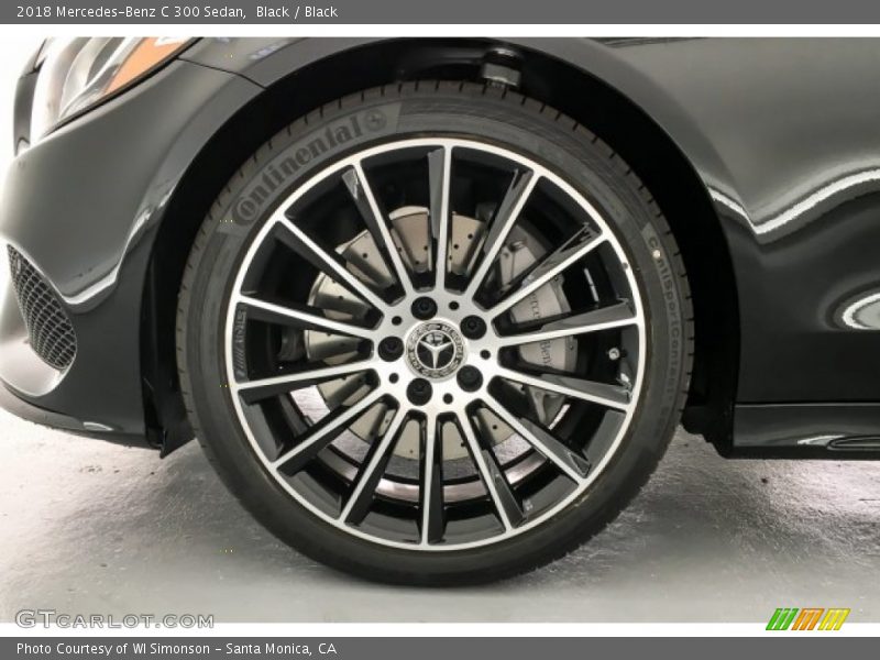 Black / Black 2018 Mercedes-Benz C 300 Sedan