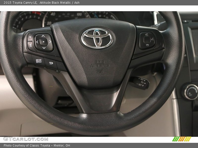 Attitude Black Metallic / Ash 2015 Toyota Camry LE