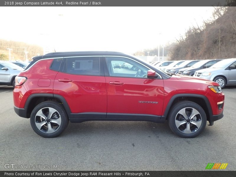 Redline Pearl / Black 2018 Jeep Compass Latitude 4x4