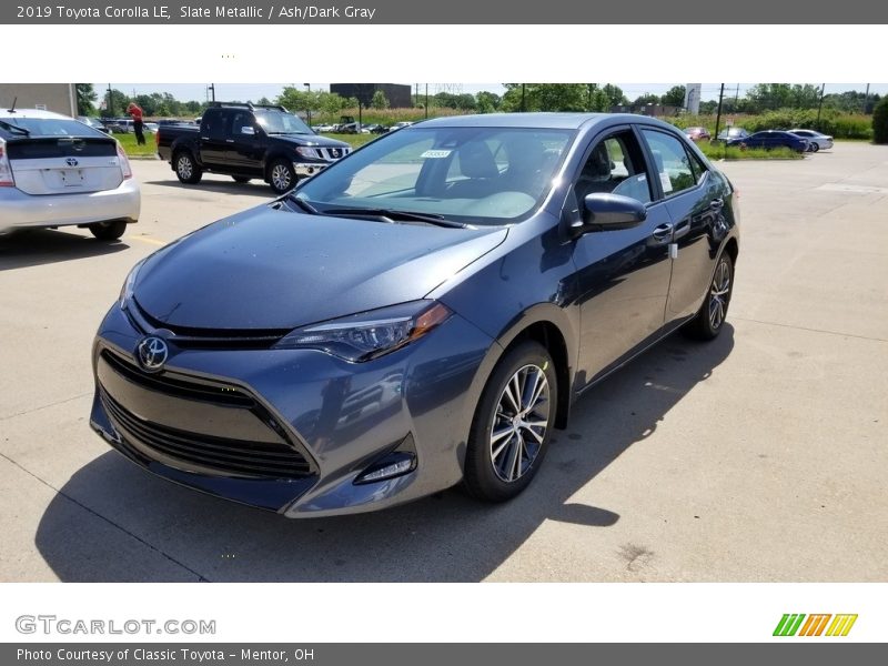 Slate Metallic / Ash/Dark Gray 2019 Toyota Corolla LE