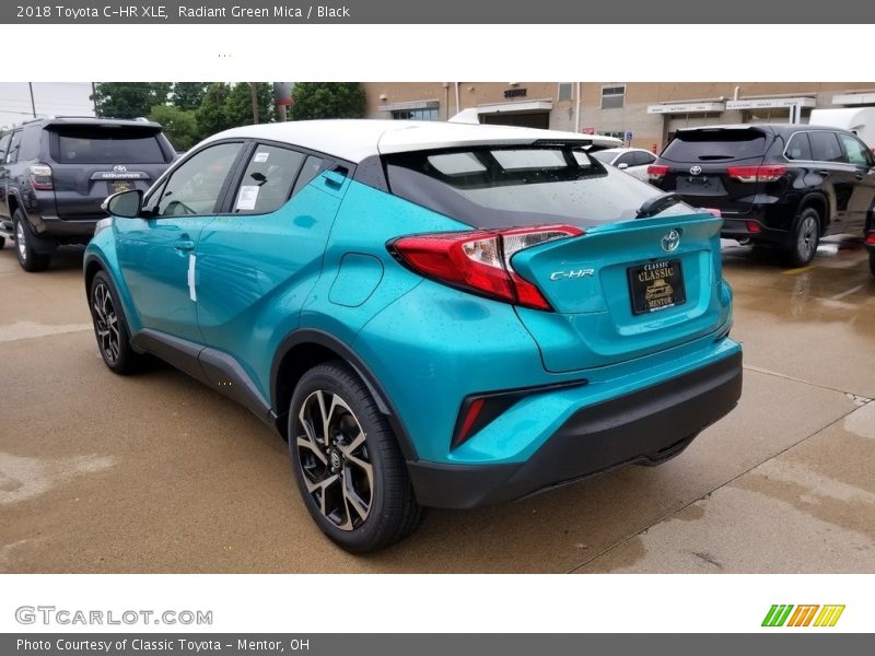  2018 C-HR XLE Radiant Green Mica