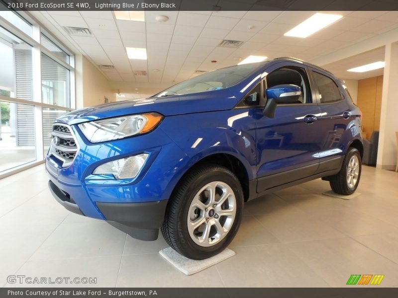 Front 3/4 View of 2018 EcoSport SE 4WD