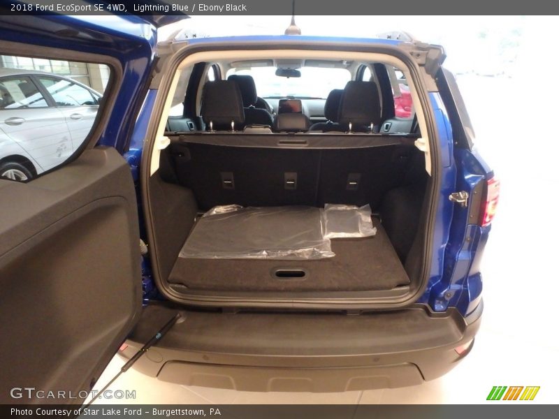 Lightning Blue / Ebony Black 2018 Ford EcoSport SE 4WD