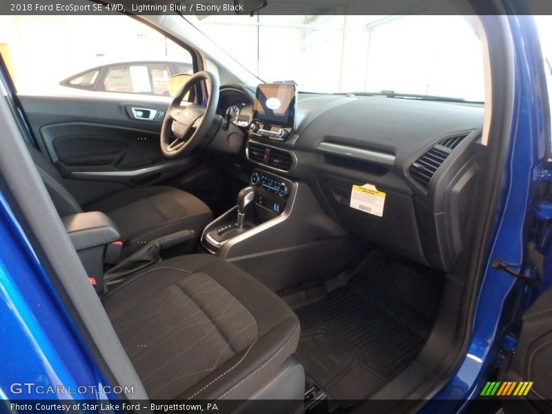 Lightning Blue / Ebony Black 2018 Ford EcoSport SE 4WD