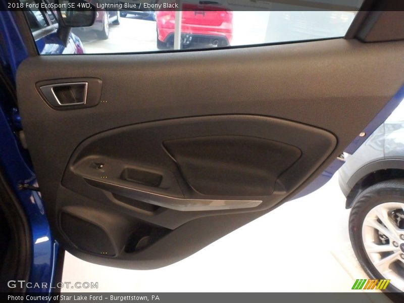 Lightning Blue / Ebony Black 2018 Ford EcoSport SE 4WD