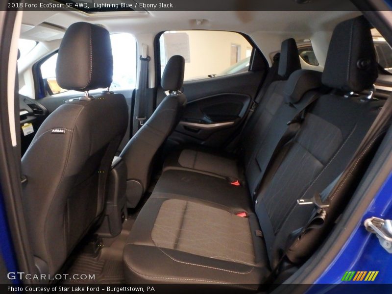 Lightning Blue / Ebony Black 2018 Ford EcoSport SE 4WD