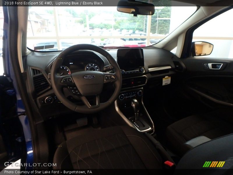 Lightning Blue / Ebony Black 2018 Ford EcoSport SE 4WD