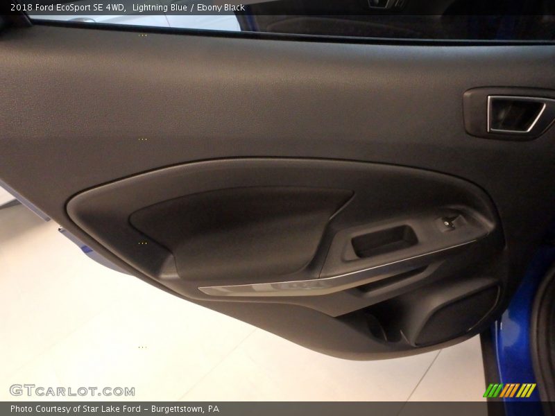 Lightning Blue / Ebony Black 2018 Ford EcoSport SE 4WD