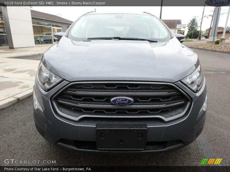 Smoke / Ebony Black/Copper 2018 Ford EcoSport SES 4WD