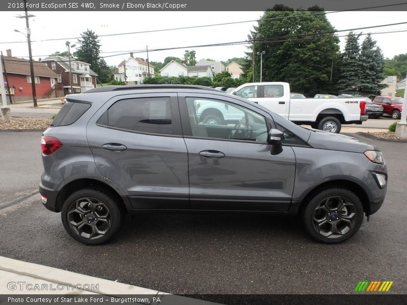 Smoke / Ebony Black/Copper 2018 Ford EcoSport SES 4WD