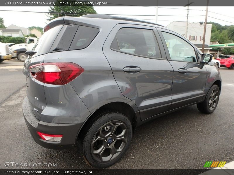 Smoke / Ebony Black/Copper 2018 Ford EcoSport SES 4WD