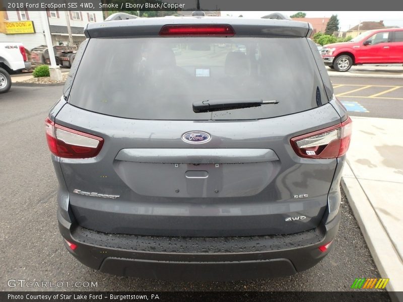 Smoke / Ebony Black/Copper 2018 Ford EcoSport SES 4WD