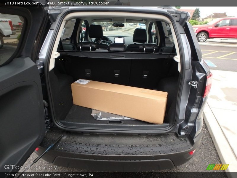Smoke / Ebony Black/Copper 2018 Ford EcoSport SES 4WD