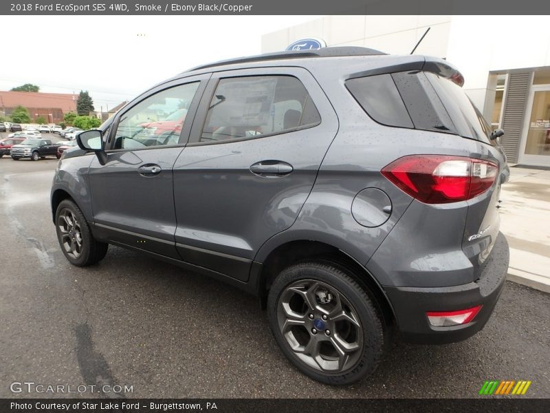 Smoke / Ebony Black/Copper 2018 Ford EcoSport SES 4WD