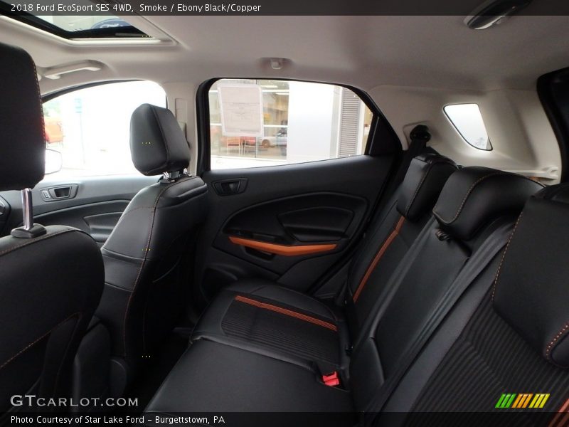 Smoke / Ebony Black/Copper 2018 Ford EcoSport SES 4WD