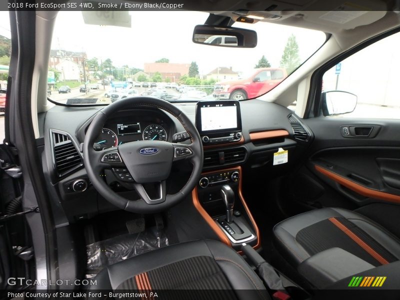 Smoke / Ebony Black/Copper 2018 Ford EcoSport SES 4WD