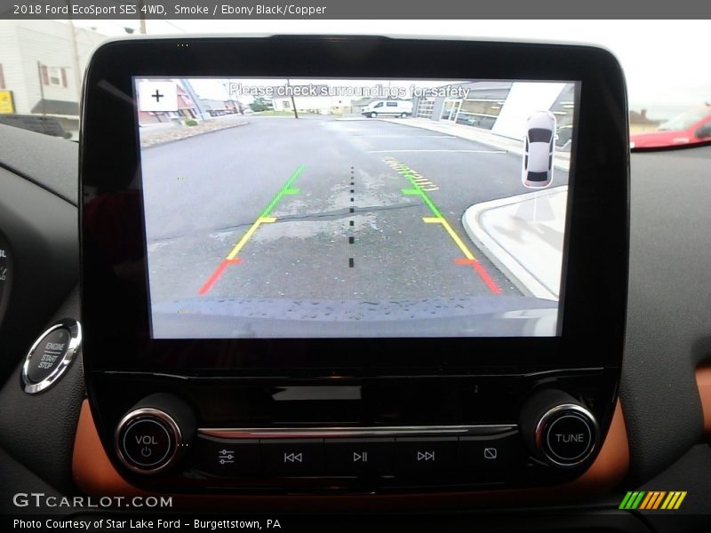 Smoke / Ebony Black/Copper 2018 Ford EcoSport SES 4WD