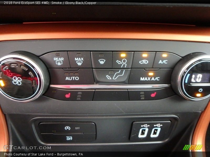 Smoke / Ebony Black/Copper 2018 Ford EcoSport SES 4WD