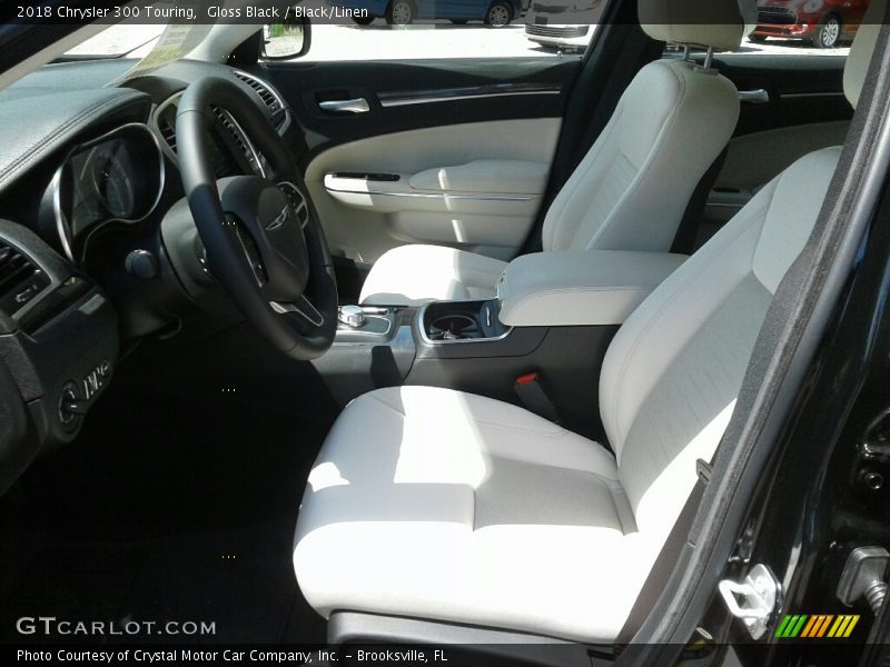 Gloss Black / Black/Linen 2018 Chrysler 300 Touring