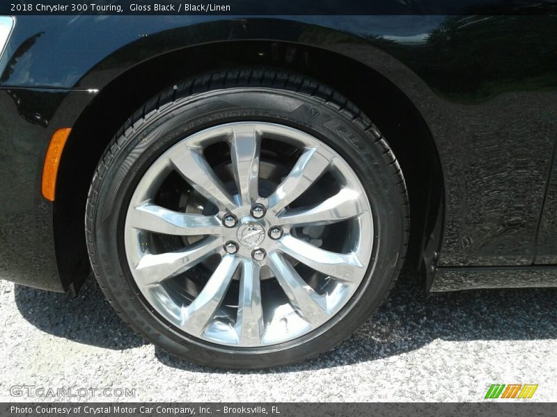 Gloss Black / Black/Linen 2018 Chrysler 300 Touring