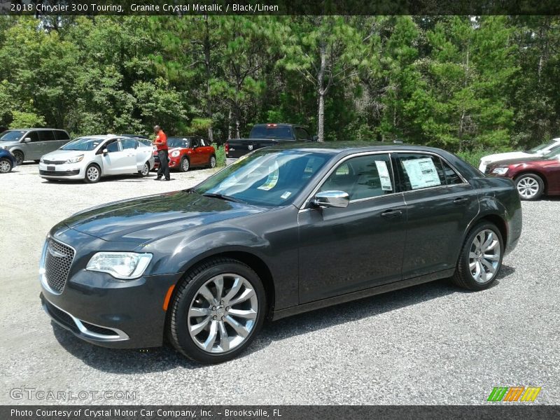 Granite Crystal Metallic / Black/Linen 2018 Chrysler 300 Touring