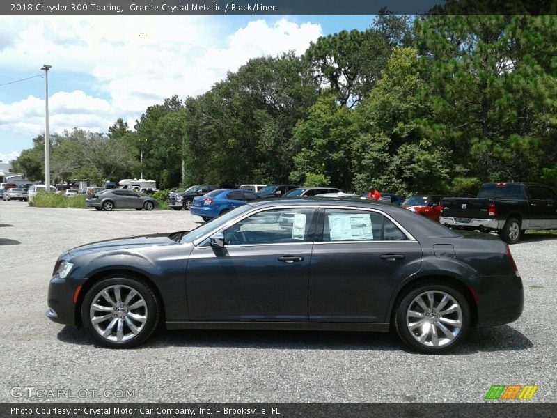 Granite Crystal Metallic / Black/Linen 2018 Chrysler 300 Touring