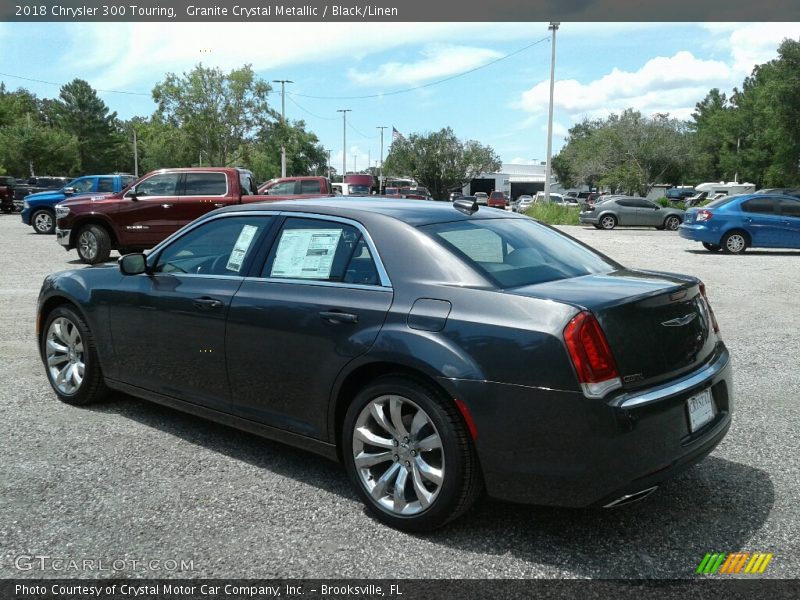 Granite Crystal Metallic / Black/Linen 2018 Chrysler 300 Touring
