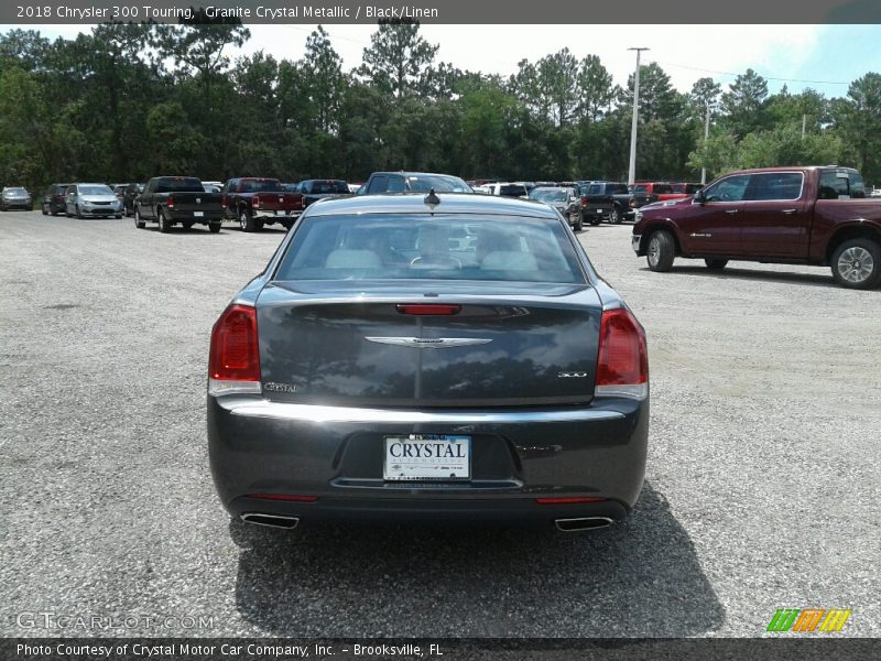 Granite Crystal Metallic / Black/Linen 2018 Chrysler 300 Touring