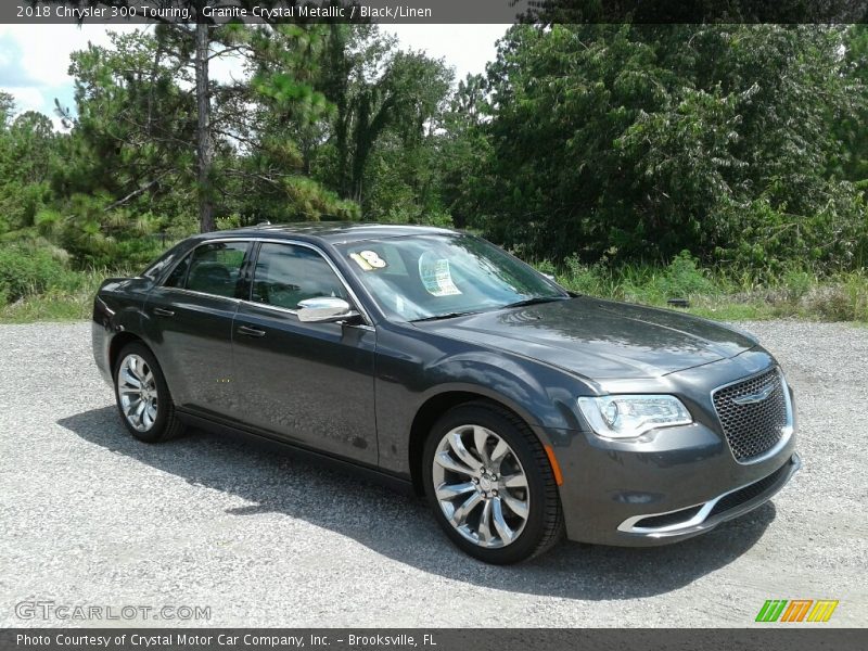 Granite Crystal Metallic / Black/Linen 2018 Chrysler 300 Touring