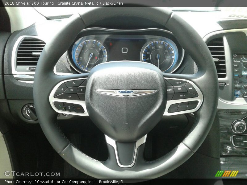 Granite Crystal Metallic / Black/Linen 2018 Chrysler 300 Touring