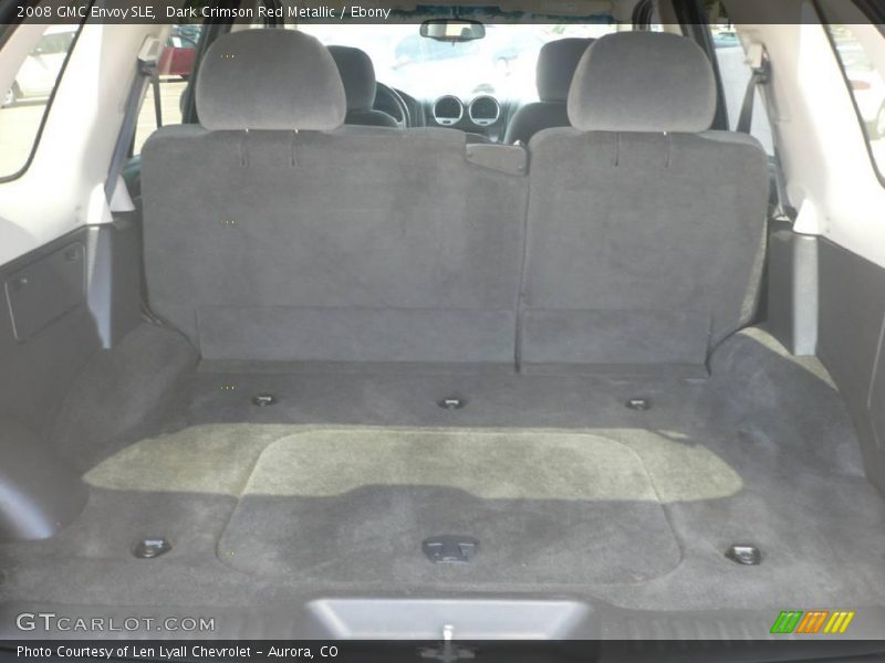 Dark Crimson Red Metallic / Ebony 2008 GMC Envoy SLE