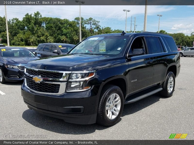 Black / Jet Black 2018 Chevrolet Tahoe LT