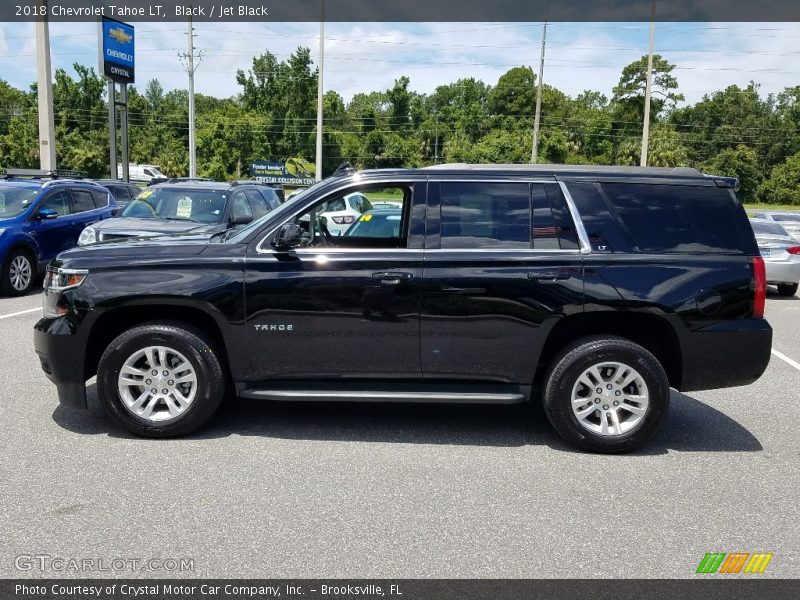 Black / Jet Black 2018 Chevrolet Tahoe LT