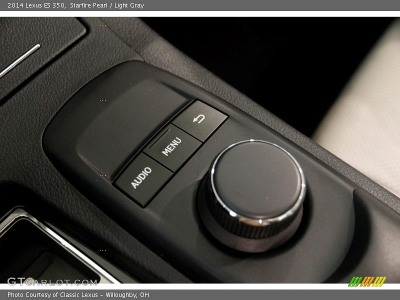 Starfire Pearl / Light Gray 2014 Lexus ES 350