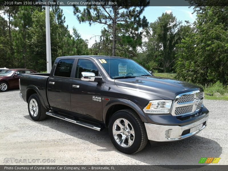 Front 3/4 View of 2018 1500 Laramie Crew Cab